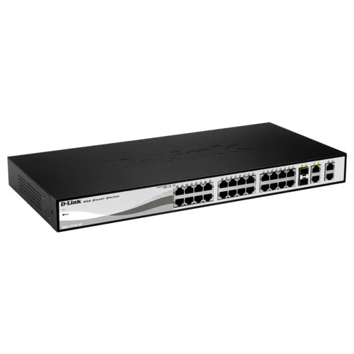 Коммутатор D-link DES-1210-28/С (100 Base-TX (100 мбит/с)) Коммутатор D-link DES-1210-28/С (100 Base-TX (100 мбит/с))
