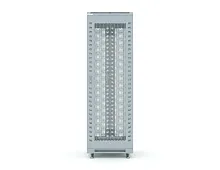Шкаф телекоммуникационный напольный RUSRACK RSRF-606037/PMGY 19" 37U 600x600x1833мм