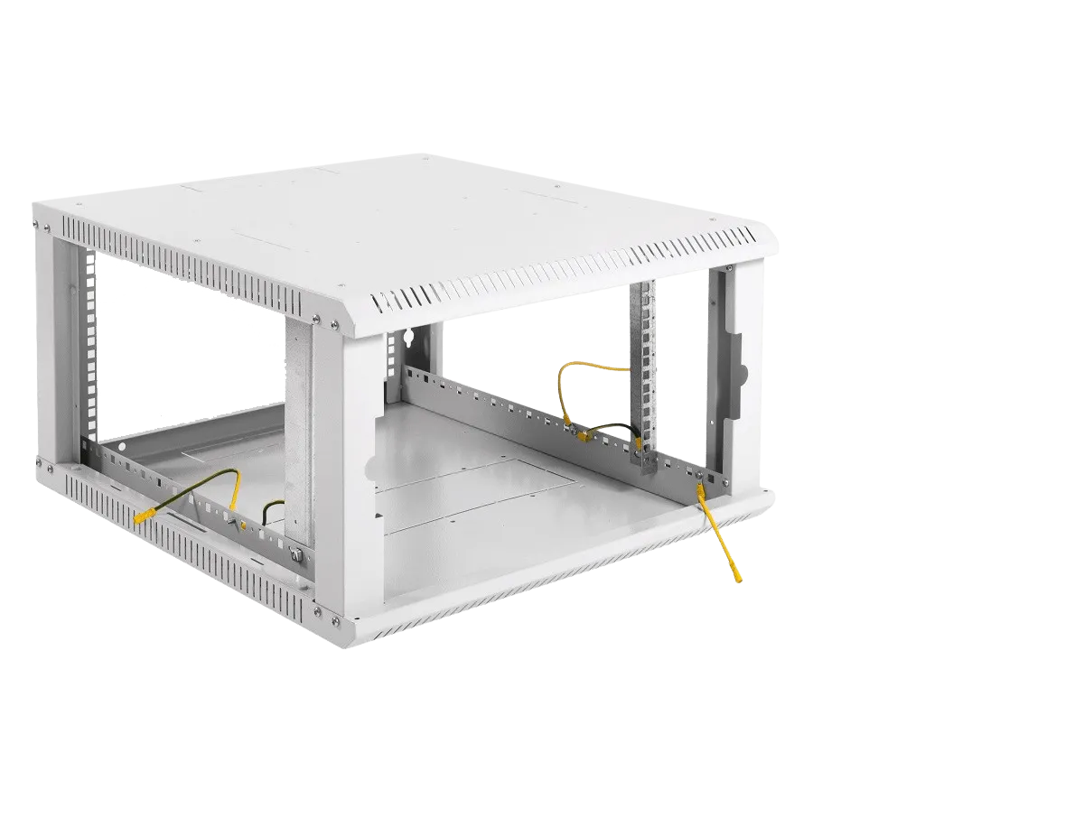 Шкаф телекоммуникационный настенный разборный ЭКОНОМ 6U (600 × 650) дверь металл