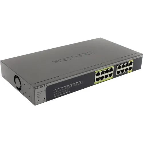 Коммутатор NETGEAR GS516TP-100EUS (1000 Base-TX (1000 мбит/с), Без SFP портов) Коммутатор NETGEAR GS516TP-100EUS (1000 Base-TX (1000 мбит/с), Без SFP портов)