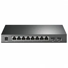 Коммутатор TP-Link T1500G-10PS(UN) (1000 Base-TX (1000 мбит/с), 2 SFP порта)