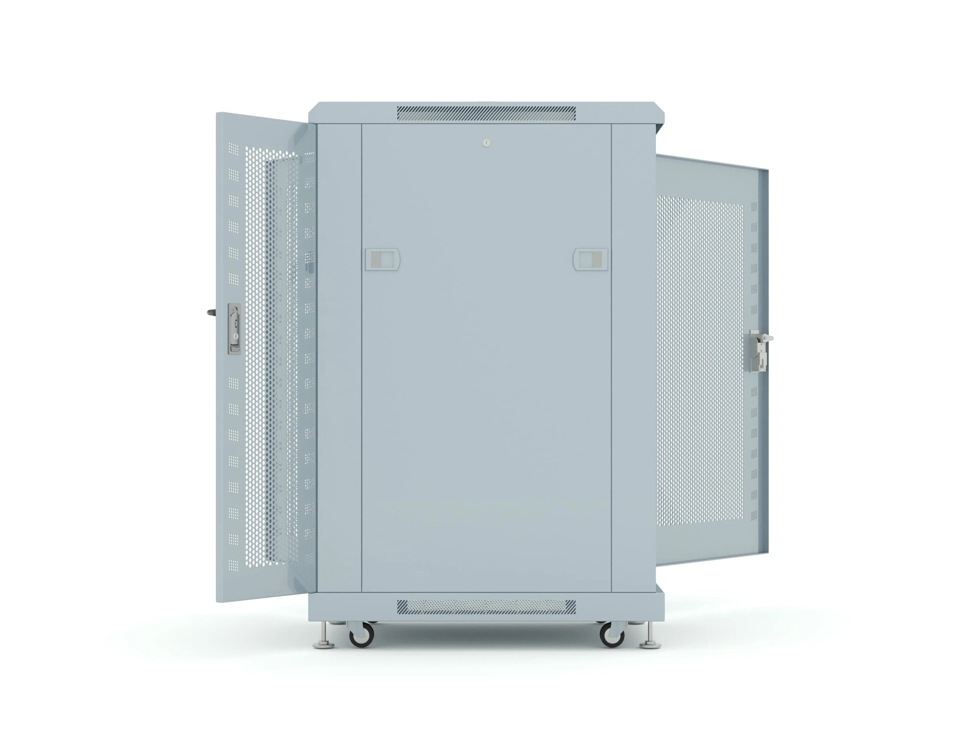 RUSRACK 22U 600х800, перф. дверь RUSRACK 22U 600х800, перф. дверь