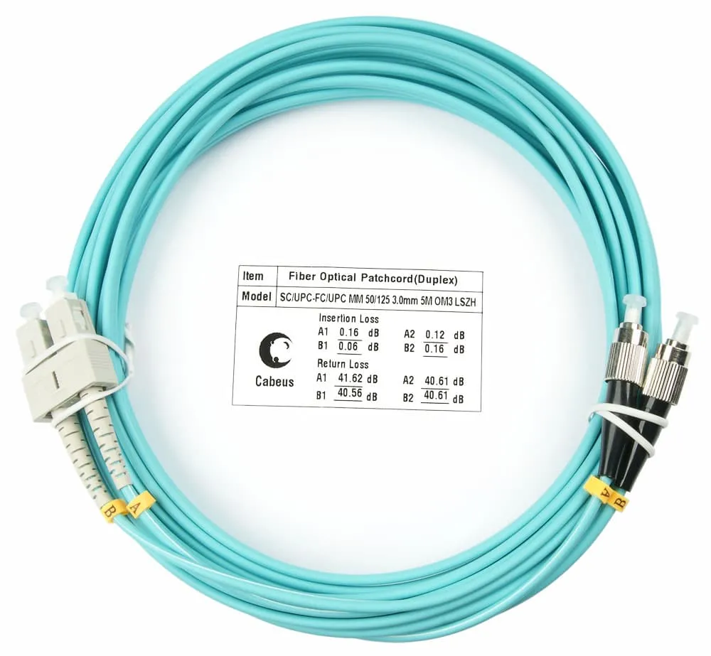 Cabeus FOP-50-SC-FC-5m Cabeus FOP-50-SC-FC-5m