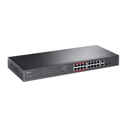 Коммутатор TP-Link TL-SL1218MP (100 Base-TX (100 мбит/с), 2 SFP порта)