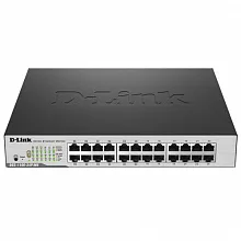 Коммутатор D-link DGS-1100-24P/ME/B2A (1000 Base-TX (1000 мбит/с), Без SFP портов)