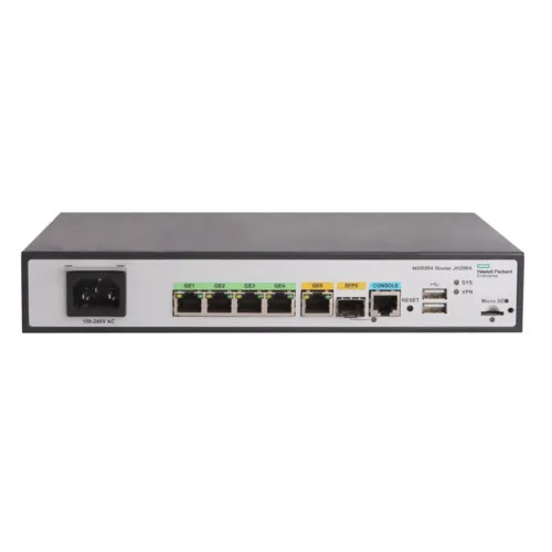 Маршрутизатор HPE MSR954 JH296A#ABB (10/100/1000 Base-TX (1000 мбит/с))