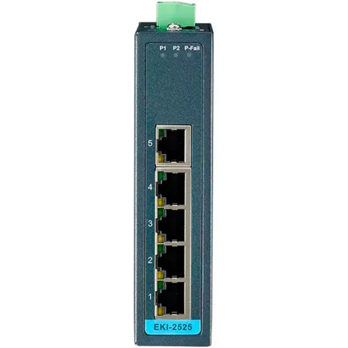 Коммутатор ADVANTECH EKI-2525-BE (100 Base-TX (100 мбит/с), Без SFP портов) Коммутатор ADVANTECH EKI-2525-BE (100 Base-TX (100 мбит/с), Без SFP портов)