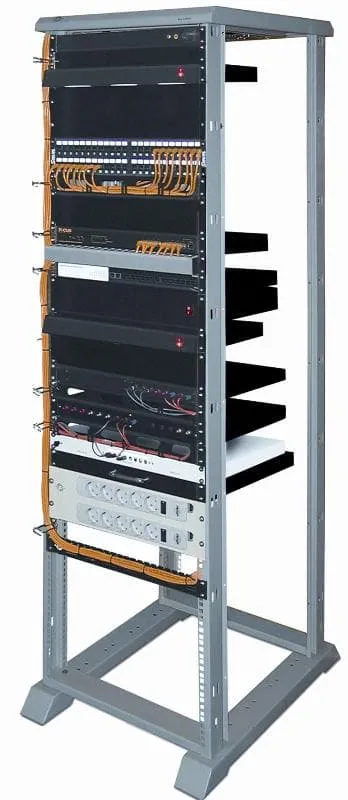 Открытая монтажная стойка REC-37UB-GY