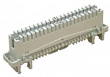 Плинт соединительный Krone 6089 1 120-06 19" на 10 пар, LSA PROFIL, маркировка 0-9, без цветового обозначения