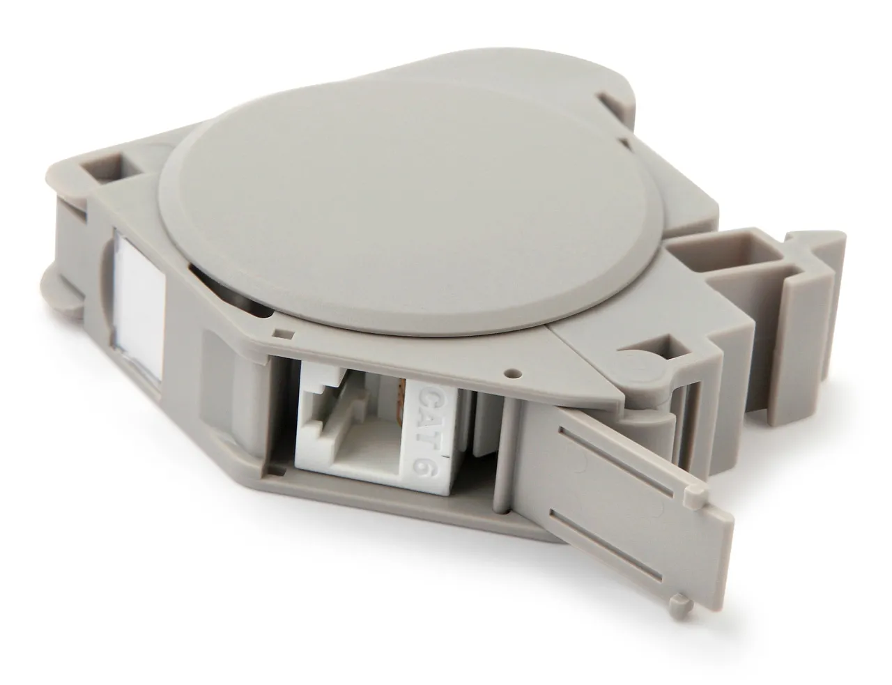 Hyperline FP-IE-DIN-KJ-1A-GY