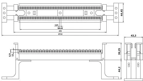 Hyperline 110C-WL-50P