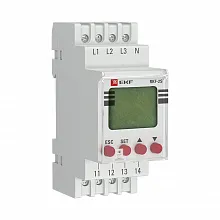 Реле контроля фаз с LCD дисплеем RKF-2S EKF