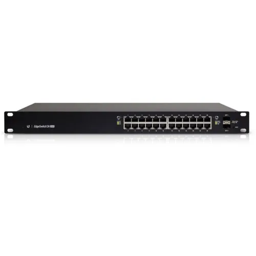 Коммутатор Ubiquiti  ES-24-500W (1000 Base-TX (1000 мбит/с), 2 SFP порта)