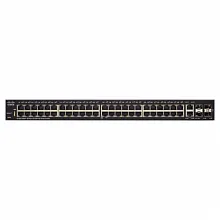Коммутатор Cisco SF250-48HP-K9-EU (100 Base-TX (100 мбит/с), 2 SFP порта)