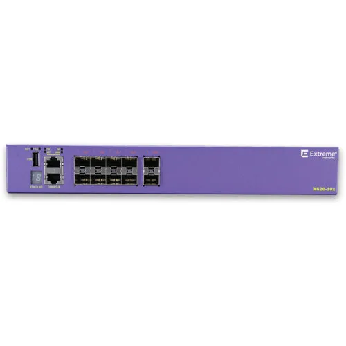 Коммутатор Extreme X620-10x-Base 17404 (Без LAN портов, 10 SFP портов) Коммутатор Extreme X620-10x-Base 17404 (Без LAN портов, 10 SFP портов)