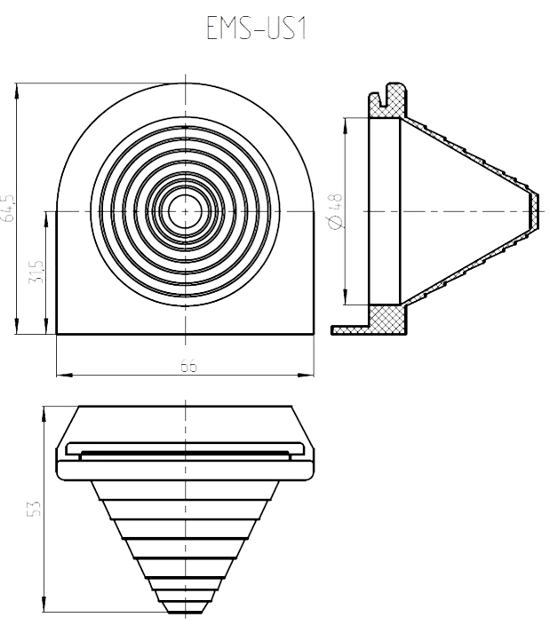 Кабельный ввод EMS-US1