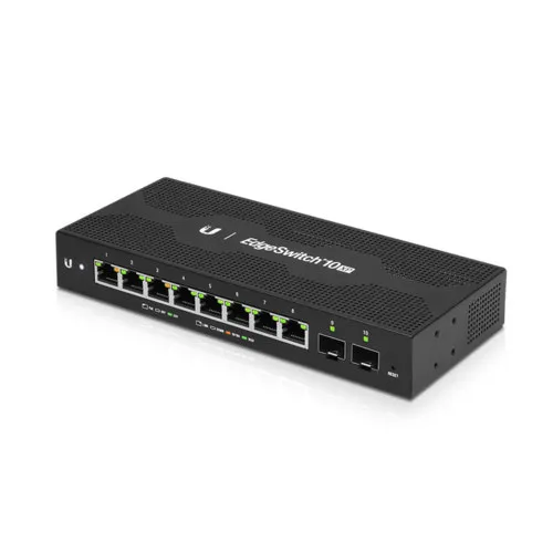 Коммутатор Ubiquiti  ES-10XP (1000 Base-TX (1000 мбит/с), 2 SFP порта)