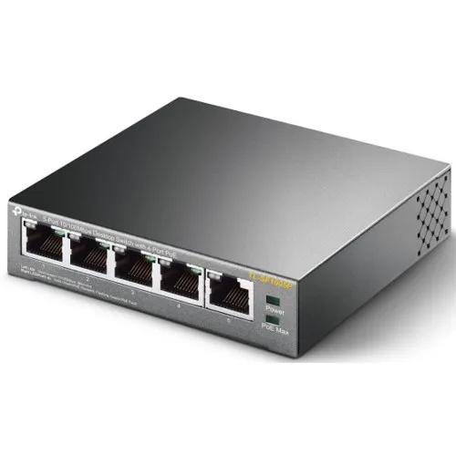 Коммутатор TP-Link TL-SF1005P (100 Base-TX (100 мбит/с), Без SFP портов)