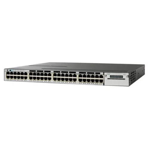 Коммутатор Cisco Catalyst 3750X WS-C3750X-48PF-L (1000 Base-TX (1000 мбит/с), Без SFP портов)