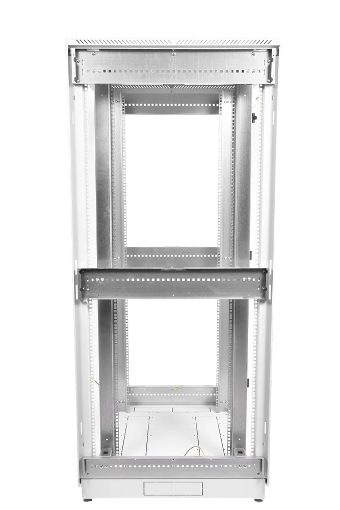 .Шкаф телекоммуникационный напольный 38U (800 × 800) дверь перфорированная
