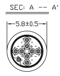 Hyperline PC-LPM-SFTP-RJ45-RJ45-C5e-3M-LSZH-YL