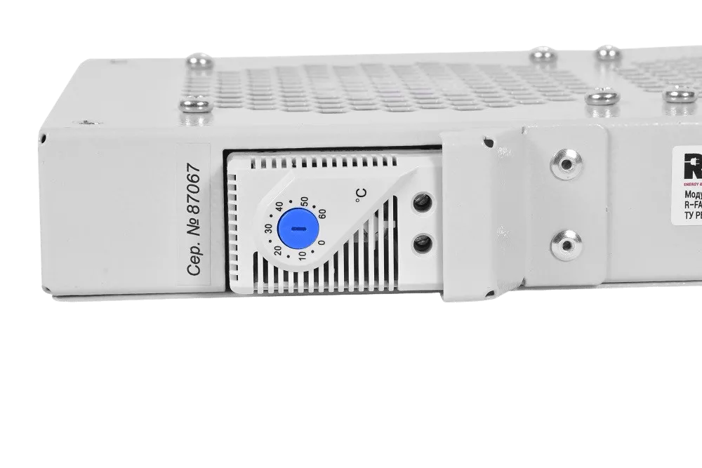 Модуль вентиляторный, 36-48 DC, 3 вентилятора с терморегулятором, колодка