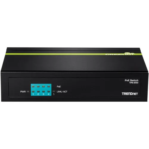Коммутатор TrendNet TPE-S50 (100 Base-TX (100 мбит/с), Без SFP портов) Коммутатор TrendNet TPE-S50 (100 Base-TX (100 мбит/с), Без SFP портов)