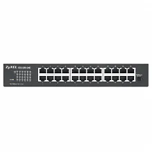 Коммутатор Zyxel GS1100-24E (1000 Base-TX (1000 мбит/с), 2 SFP порта)