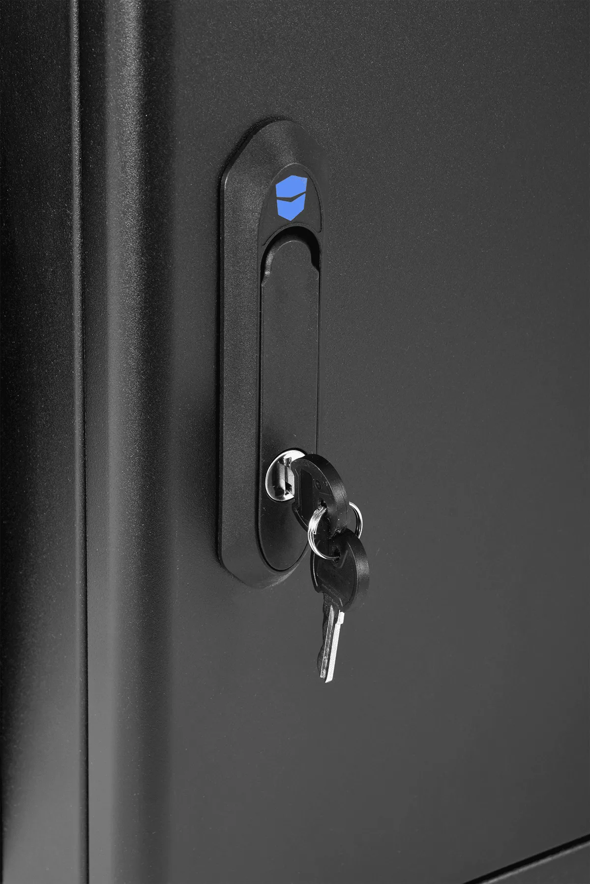 Шкаф телекоммуникационный настенный разборный 9U (600×650) съемные стенки, дверь металл, цвет черный