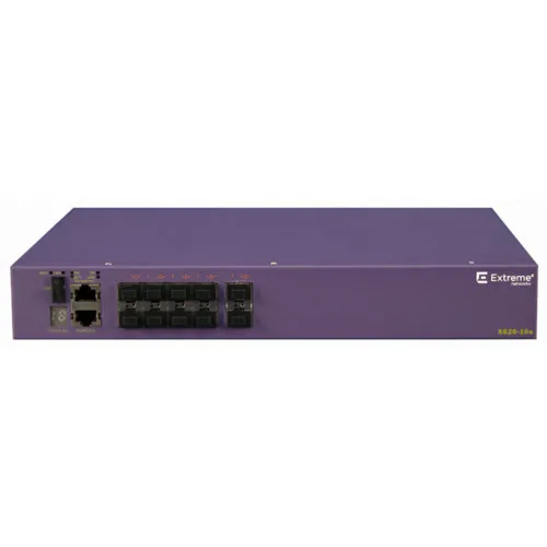 Коммутатор Extreme X620-10x-Base 17404 (Без LAN портов, 10 SFP портов) Коммутатор Extreme X620-10x-Base 17404 (Без LAN портов, 10 SFP портов)