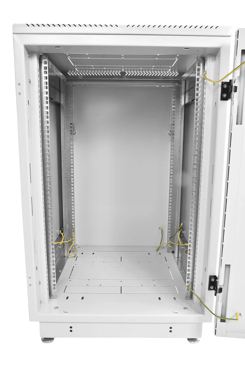 Шкаф телекоммуникационный напольный 27U (600 × 800) дверь металл