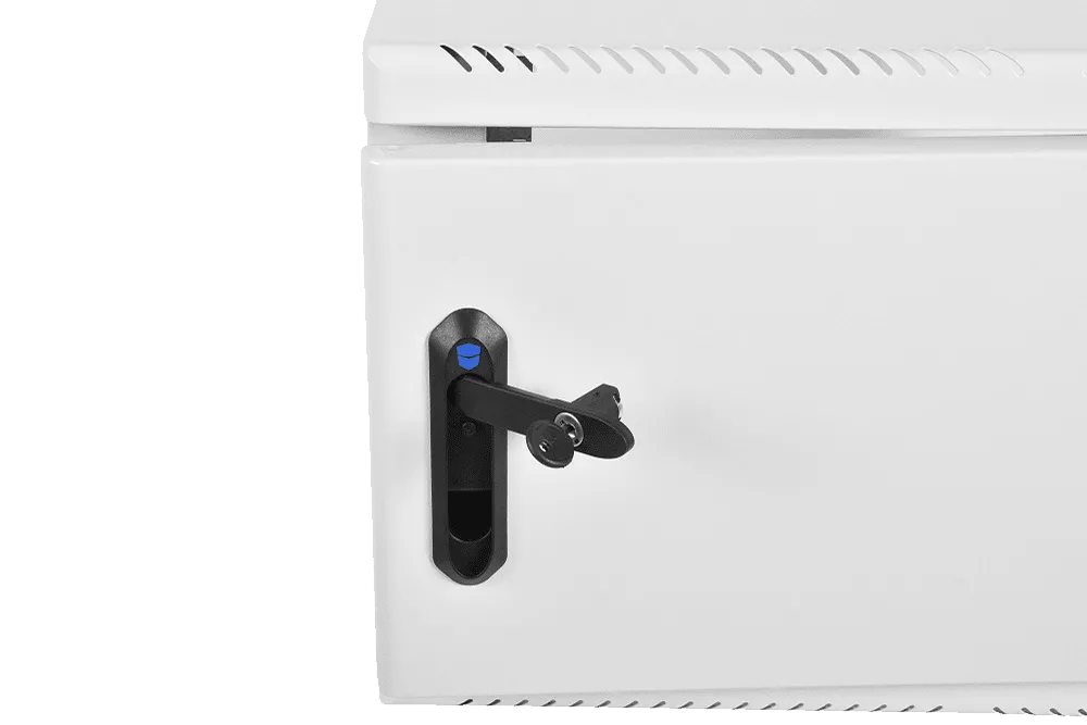 Шкаф телекоммуникационный настенный 6U (600 × 480) дверь металл