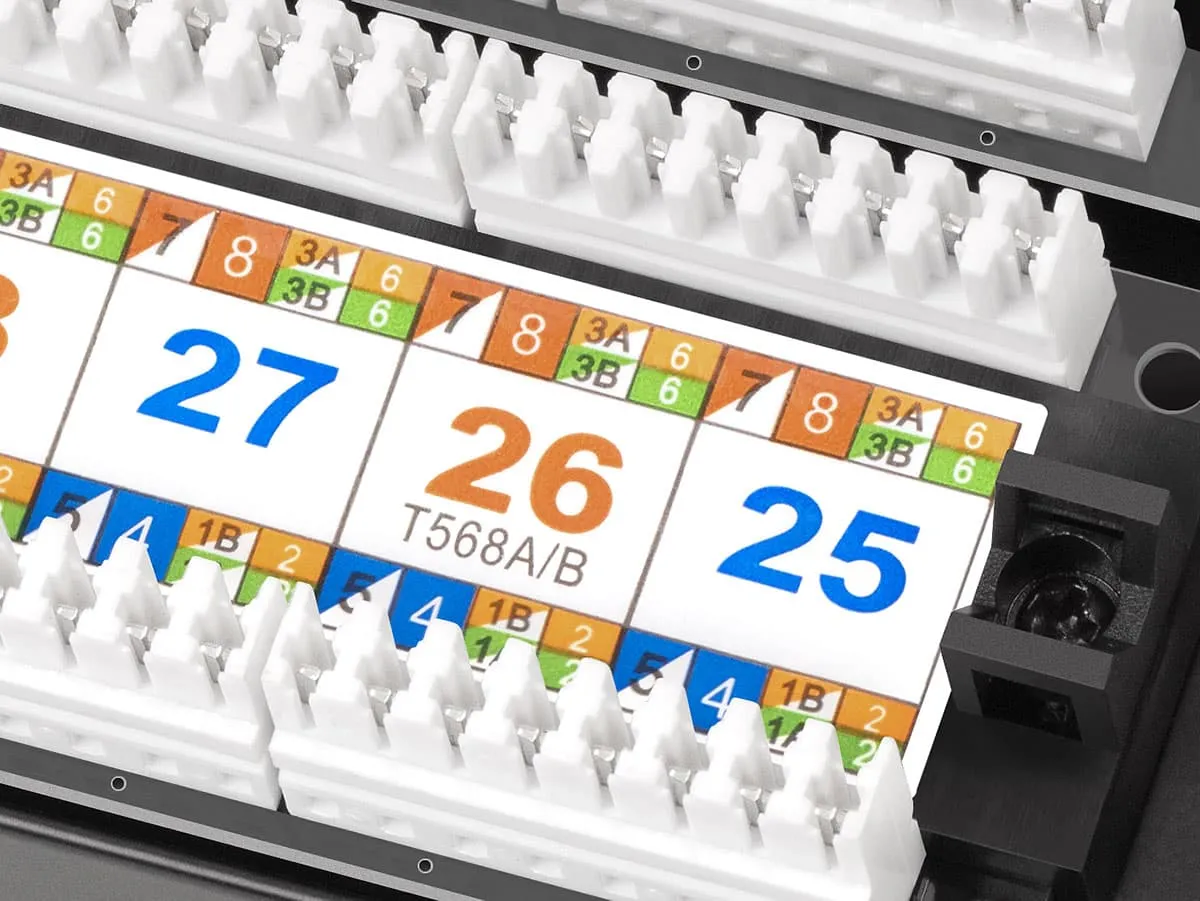 Cabeus PL-48-Cat.6-Dual IDC