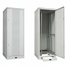 Шкаф телекоммуникационный настенный ZPAS WZ-SZBSE-004-2420-23-7111-1-011 19" 45U 600x1000x2096мм