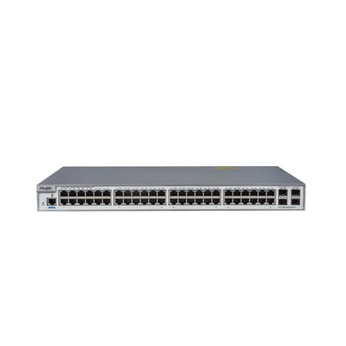 Коммутатор Ruijie XS-S1960 XS-S1960-48GT4SFP-H (1000 Base-TX (1000 мбит/с), 4 SFP порта)