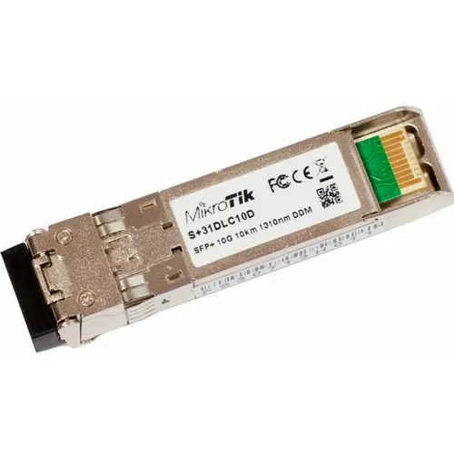 Модуль Mikrotik S+31DLC10D (SFP+ модуль) Модуль Mikrotik S+31DLC10D (SFP+ модуль)