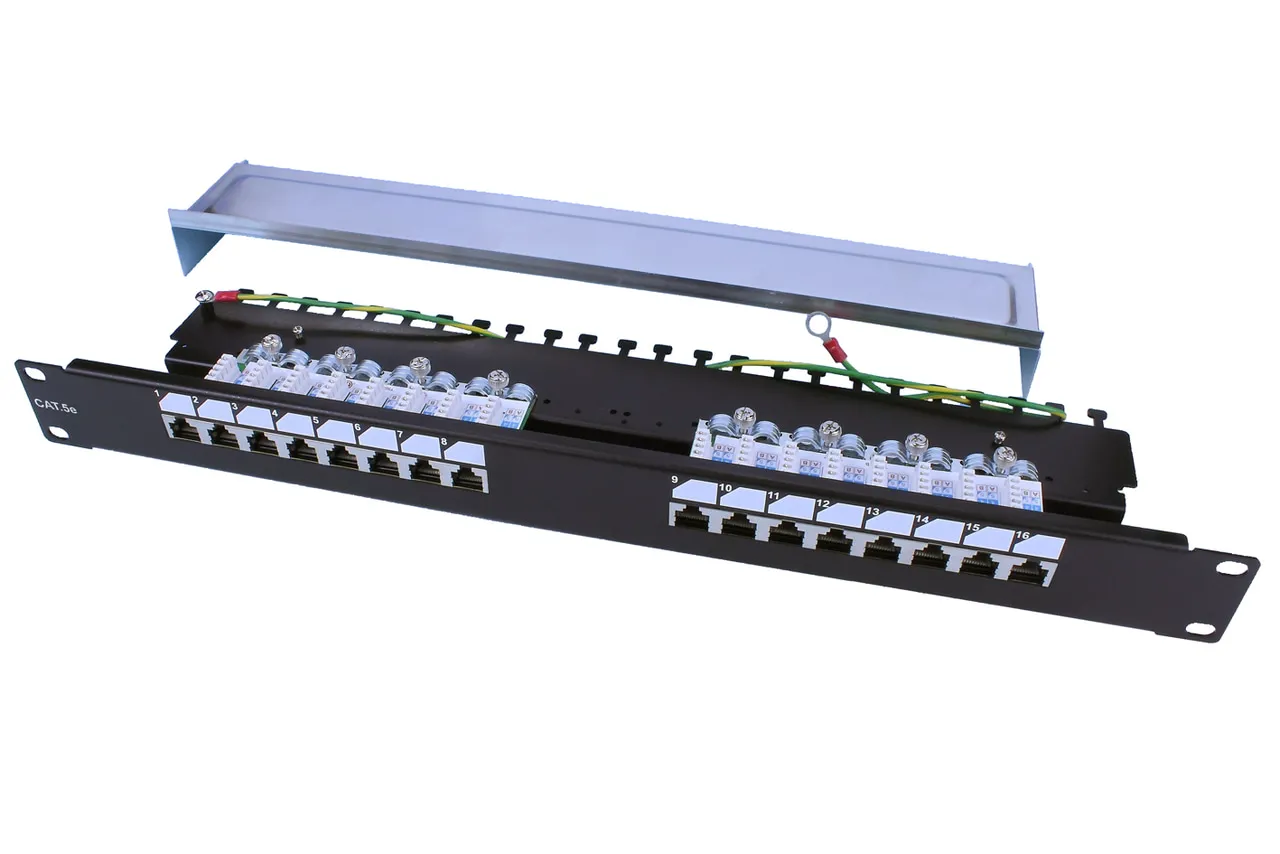 Hyperline PP3-19-16-8P8C-C5E-SH-110D