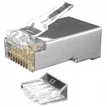 Hyperline PLUG-8P8C-UV-C6-SH-100