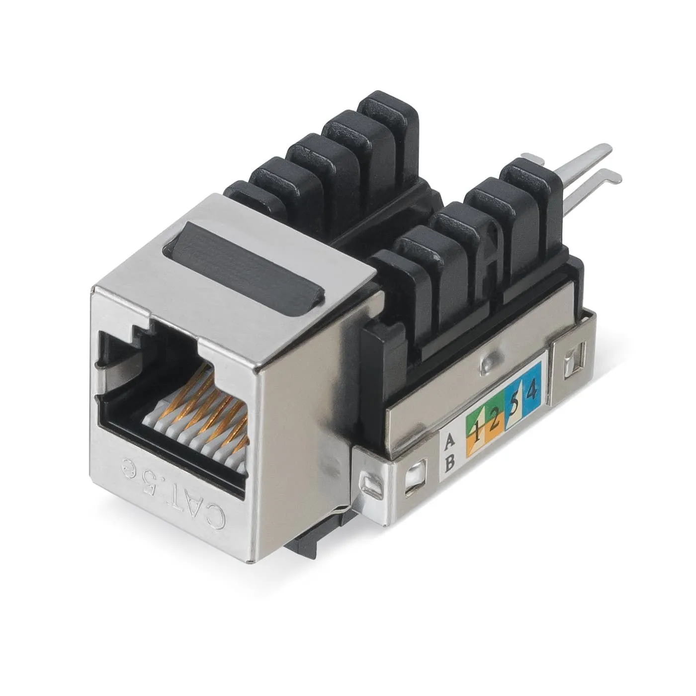 Cabeus KJ-RJ45-Cat.5E-SH-90