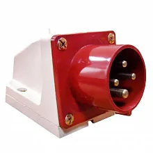 Вилка стац. 514 3Р+РЕ 16А 380В IP44 EKF