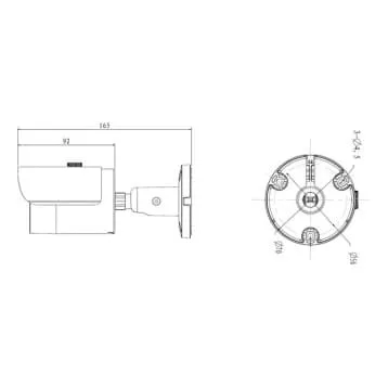 Dahua DH-IPC-HFW1220SP-0360B Dahua DH-IPC-HFW1220SP-0360B