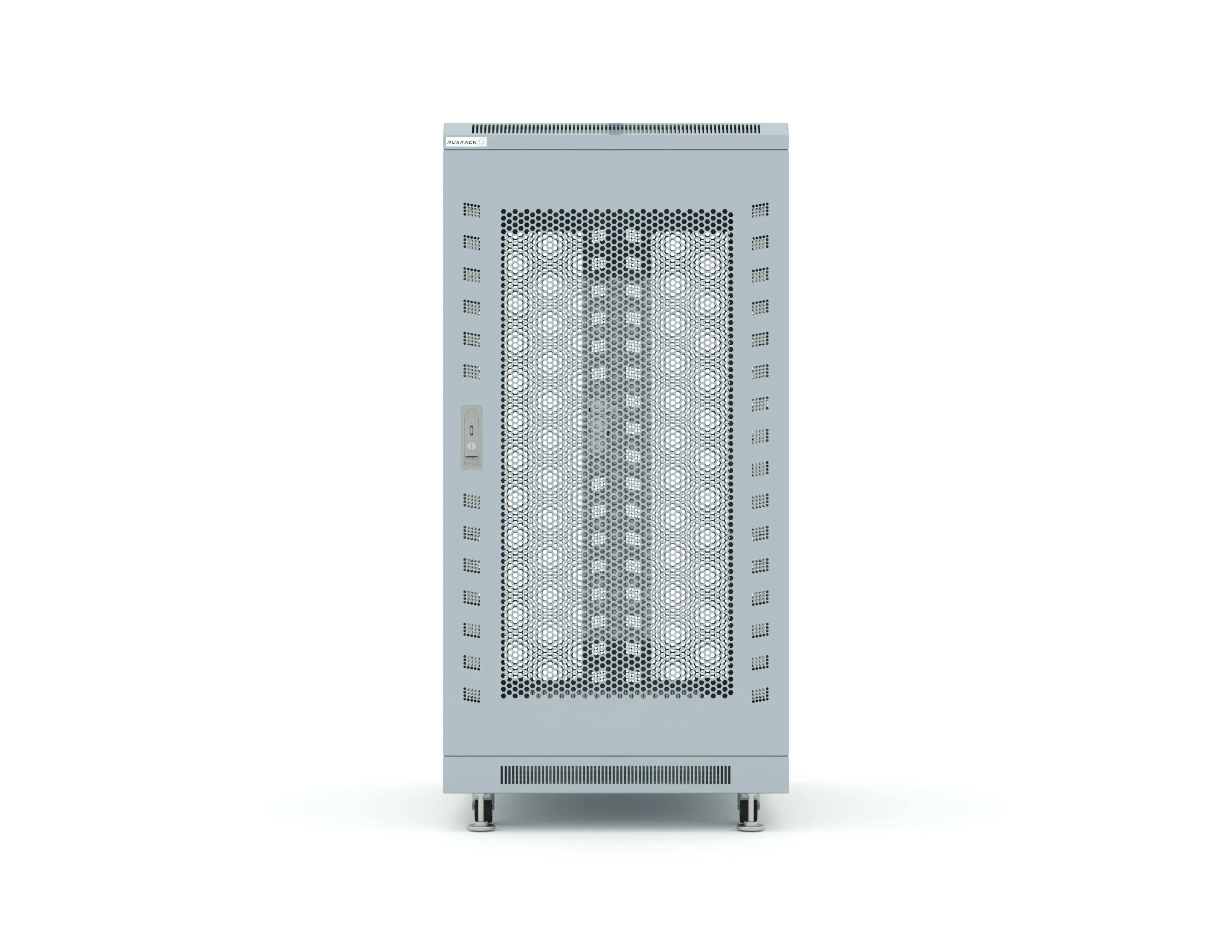 RUSRACK 22U 600х800, перф. дверь RUSRACK 22U 600х800, перф. дверь