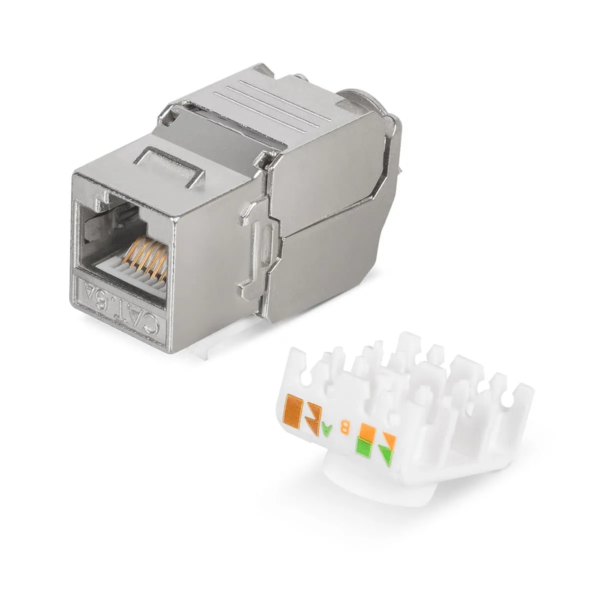 Cabeus KJ-RJ45-Cat.6A-SH-180-Tooless