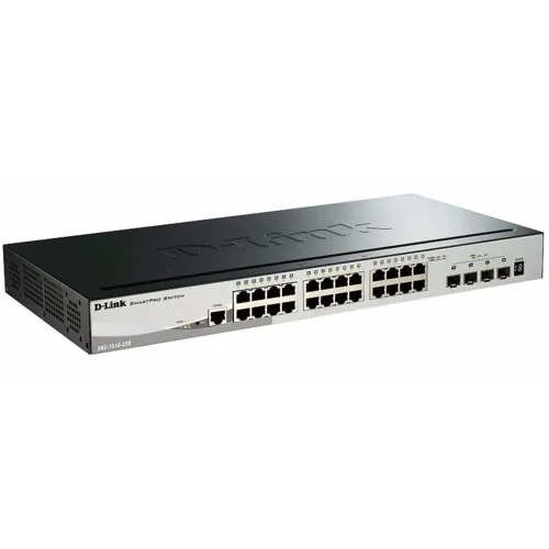 Коммутатор D-link DGS-1510-28X/A1A (1000 Base-TX (1000 мбит/с), 4 SFP порта)