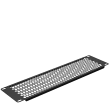 SYSMATRIX BP 0038.900 Фальш-панель 3U, перф., черный RAL 9004