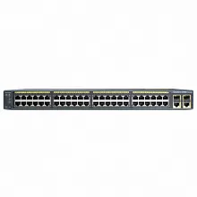 Коммутатор Cisco Catalyst 2960 Plus WS-C2960R+48PST-L (100 Base-TX (100 мбит/с), 2 SFP порта)