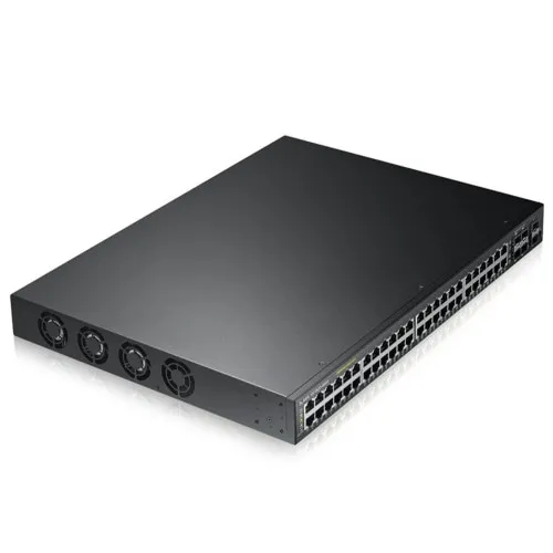 Коммутатор Zyxel GS2210-48HP GS2210-48HP-EU0101F (1000 Base-TX (1000 мбит/с), 4 SFP порта)