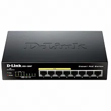 Коммутатор D-link DES-1008P DES-1008P/C1A (100 Base-TX (100 мбит/с), Без SFP портов)