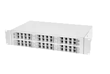 Оптический кросс (бокс) 19", 2U, до 48 портов
