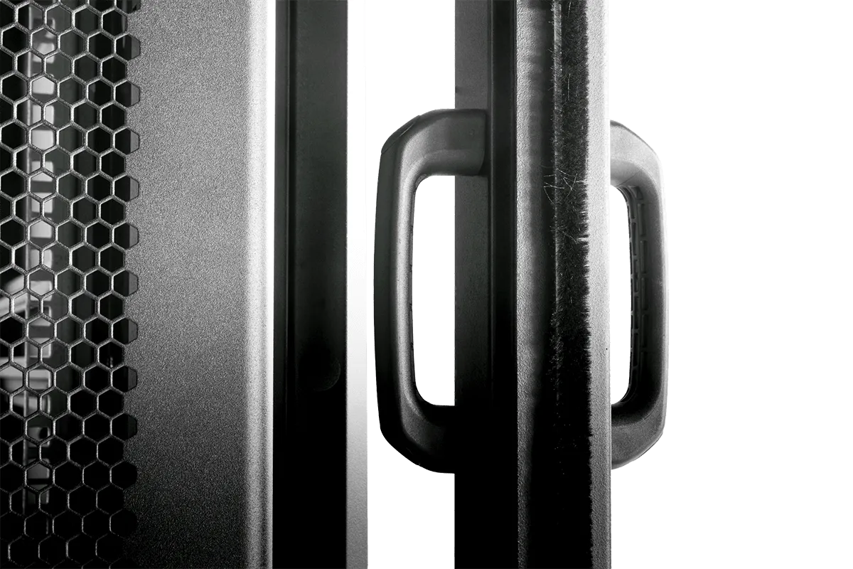 Двери двухрядного коридора поликарбонат сдвижные 42U для шкафов серии ШТК-СП-42.×.×